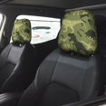 2 Pcs Car Headrest Cover Soft And Comfortable To Protect The Car