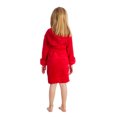 thumbnail image 1 of Elowel Boys Girls Hooded Red Childrens Toddler Fleece Sleep Robe Size 6Y, 1 of 26
