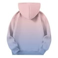 thumbnail image 6 of MKOSPLRT Kids Oversized Hoodies Gradient Sweatshirts Long Sleeve Raglan Pullover Tops Loose Fit Hoodies Casual Athletic Hoodies with Pocket 5-15Y, 6 of 7