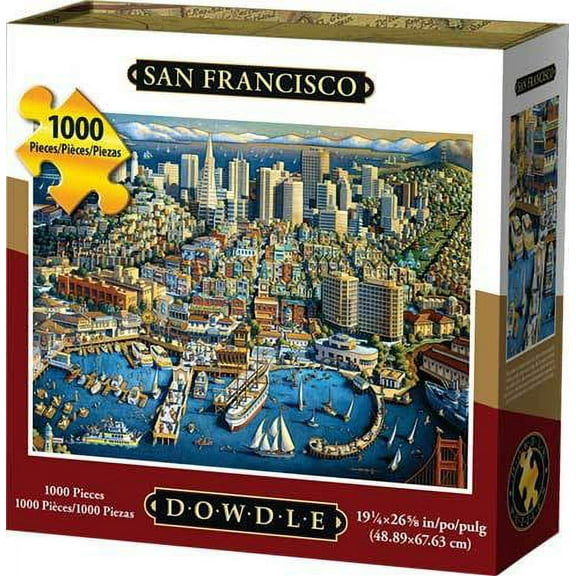 Dowdle Jigsaw Puzzle - San Francisco - 1000 Pieces