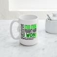 thumbnail image 5 of CafePress - Survivor 4 Non Hodgkin's Lymphoma Shirts And Gifts - 15 oz Ceramic Large White Novelty Mug, 5 of 6