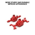 thumbnail image 3 of Ruiboury Front And Rear Axle Housings For FCX18 Crawler Rc Front And Rear Axle Housings Aluminum Alloy Compact Yet Durable Design Red, 3 of 6