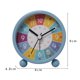 thumbnail image 4 of Reloj de pared educativo para niños que aprenden la hora, reloj decorativo silencioso que no hace tictac para aulas o dormitorios rosa, 4 of 5