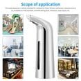 thumbnail image 2 of jesticaly Automatic Soap Dispenser Sensor Liquid Dispensers Foam Dispensing Tool Silver, 2 of 6