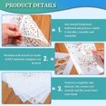 thumbnail image 3 of 12 Pieces Large Mandala Stencil Reusable Mandala Painting Templates 8.3 x 11.7 Inch Floral Design Stencil Mandala Drawin, 3 of 5