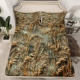 thumbnail image 2 of Feelyou Teen Rustic Branches Bed Sheets, Jungle Plant Botanical King Sheets, 4pcs, 2 of 7