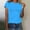 Blue, variant on Outfmvch Women Heartbeat Print T Shirt Love Heart Graphic Tee Tops Casual Vacation Short Sleeve Blouse Red 5XL