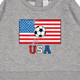 thumbnail image 3 of Inktastic USA Soccer Baby Sweatshirt, 3 of 4