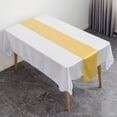 thumbnail image 4 of Satin Table Runner - Modern Style, 29x275cm, for Weddings & Banquets Red wine, 4 of 5