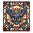 thumbnail image 6 of Yayeee Magnetic Dishwasher Cover for The Front Decoration Home Kitchen Machine Sticker Protector, Blue Geometric Eagle, 6 of 6