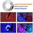 thumbnail image 3 of LED Cycling Wheel Hub Light for Night Riding, New Bike Wheel Lights Rechargeable, 7 Colors, 18 Model, Smart Sensor, Waterproof, 3 of 8