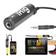 thumbnail image 2 of Yjmei - 2 convertidores de interfaz de guitarra Irig negros para iPhone, iPad y iPod, 2 of 5