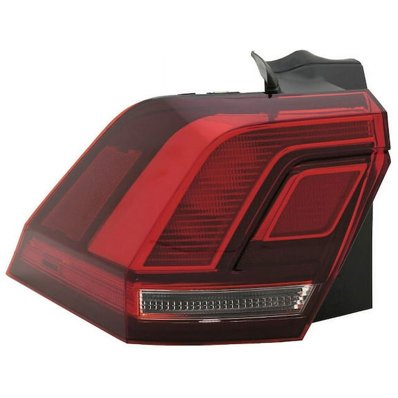 Left Driver Side Tail Light Assembly - Compatible with 2018 - 2023 Volkswagen Tiguan 2019 2020 2021 2022