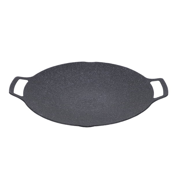 Sartén Coreana, Sartén Redonda Antiadherente De aleación De Aluminio Con Doble Asa, Compatible Con Inducción, Cocina De Gas, Cocina Eléctrica, Sartenes Redondas Para Asar