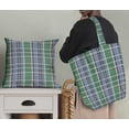 thumbnail image 4 of Soimoi Green Fabric - By the Yard - 42 Inch Wide - Checkered Blocks Check Fabric - Versatile and Classic Designs for Various Uses Printed Fabric, 4 of 6