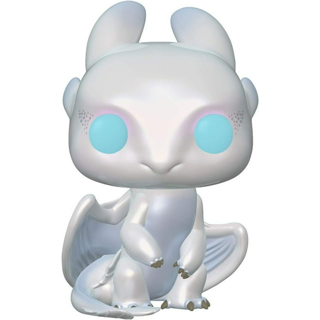 Set Funko Pop de Desdentao y Furia Luminosa - de Cómo Entrenar a tu Dragón 3 | Coleccionable ideal para los amantes de HTTYD