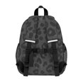thumbnail image 3 of Black and Orange Leopard Print Backpack for School, Cute School Bag with Adjustable Shoulder Straps and Padded Back, 15"x11.42"x5.5", 3 of 5