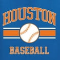 thumbnail image 6 of Wild Bobby City of Houston Baseball Fantasy Fan Sports Men's Long Sleeve T-Shirt, Royal, Small, 6 of 6