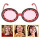 thumbnail image 3 of KAKOWELY Gafas estilo fruta, montura tropical, accesorio divertido para fiesta hawaiana., 3 of 5