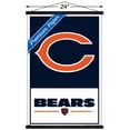 thumbnail image 2 of NFL Chicago Bears - Logo 21 Wall Poster, 22.375" x 34" Framed, 2 of 4