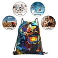 thumbnail image 6 of Apex Legends Pathfinder Drawstring Backpack Simple Sports Gym Bag Draw String Bags Casual Rucksack, 6 of 9
