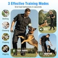 thumbnail image 2 of Dog Shock Collar with Remote Control for 2 Dogs, 4300FT Dog Training Collar for 5–120 lbs Small Medium Large Dogs, Waterproof Rechargeable, No-Shock Mode, Security Lock, Beep, Vibration, Shock, 2 of 10