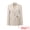 Khaki, variant on DARING DIVA Women's Long Sleeve Tie Waist Button Down Blazer with Pocket S Khaki