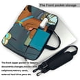 thumbnail image 2 of Lsque Scooby-Doo Pattern Laptop Bag – Portable & Slim Single-Shoulder Computer Case with Adjustable Strap, Protective, Lightweight for 13”/14”/15.6” Laptops, 2 of 8