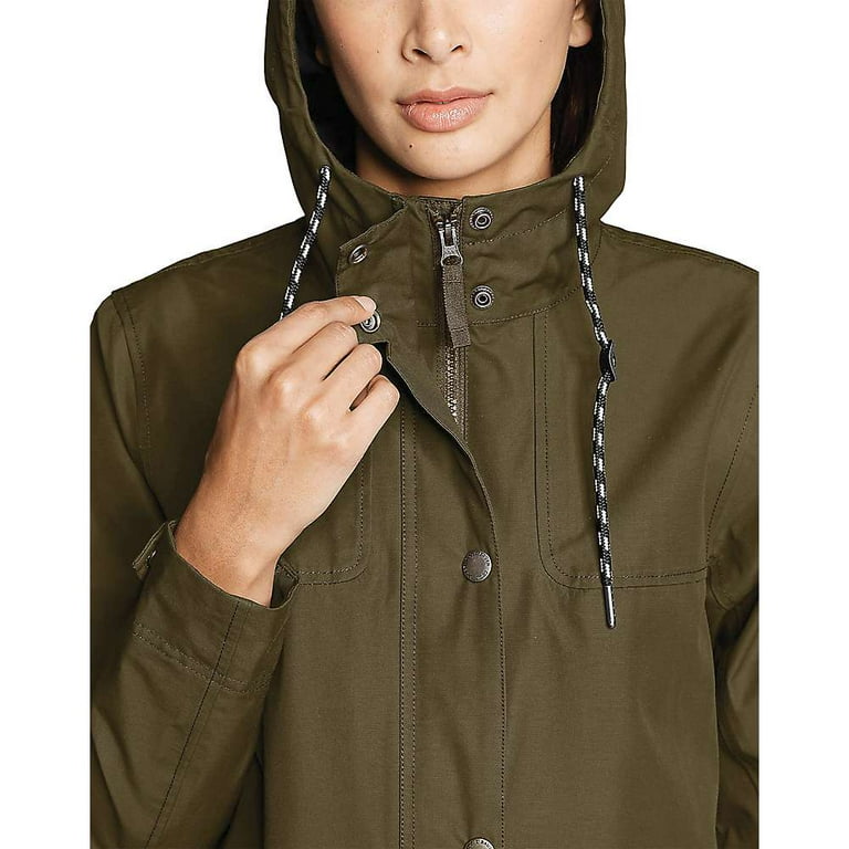Eddie bauer cheap green parka