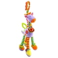 thumbnail image 2 of Campanas para Sonajeros de juguete Juguetes de peluche suave Juguetes de sonajero para bebés y Juguetes de peluche de de dibujos Púrpura Hugo sonajeros para bebés, 2 of 10