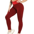 thumbnail image 4 of Hvyesh Butt Lifting Leggings for Women Tummy Control Workout Yoga Pants High Waisted Scrunch Booty Gym Tights, 4 of 8