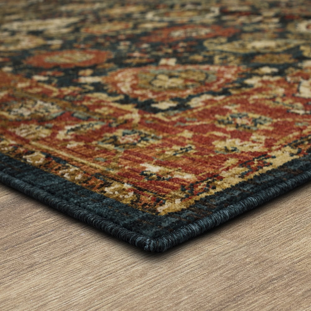 Mohawk Home Famalt Woven Indoor Area Rug, Sapphire, 4' x 6'