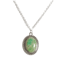 Variscite Pendant Necklace