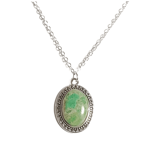 Variscite Pendant Necklace