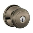 thumbnail image 7 of Schlage FA51-AND Andover Keyed Entry F51A Panic Proof Door Knob with Andover Ros, Lifetime Polished Brass, 7 of 7