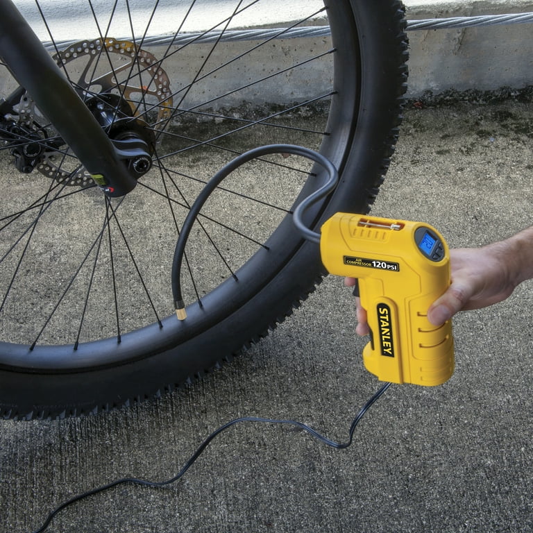 STANLEY 12 Volt Handheld Digital Air Compressor (CDC120S) STANLEY 12 Volt Handheld Digital Air Compressor (CDC120S)