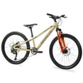 thumbnail image 2 of Bicicleta BENOTTO Montaña ROCKET R24 1x9 Hombre FS Frenos Doble Disco Mecanico Aluminio Arena/NaranjaTalla:UN, 2 of 5