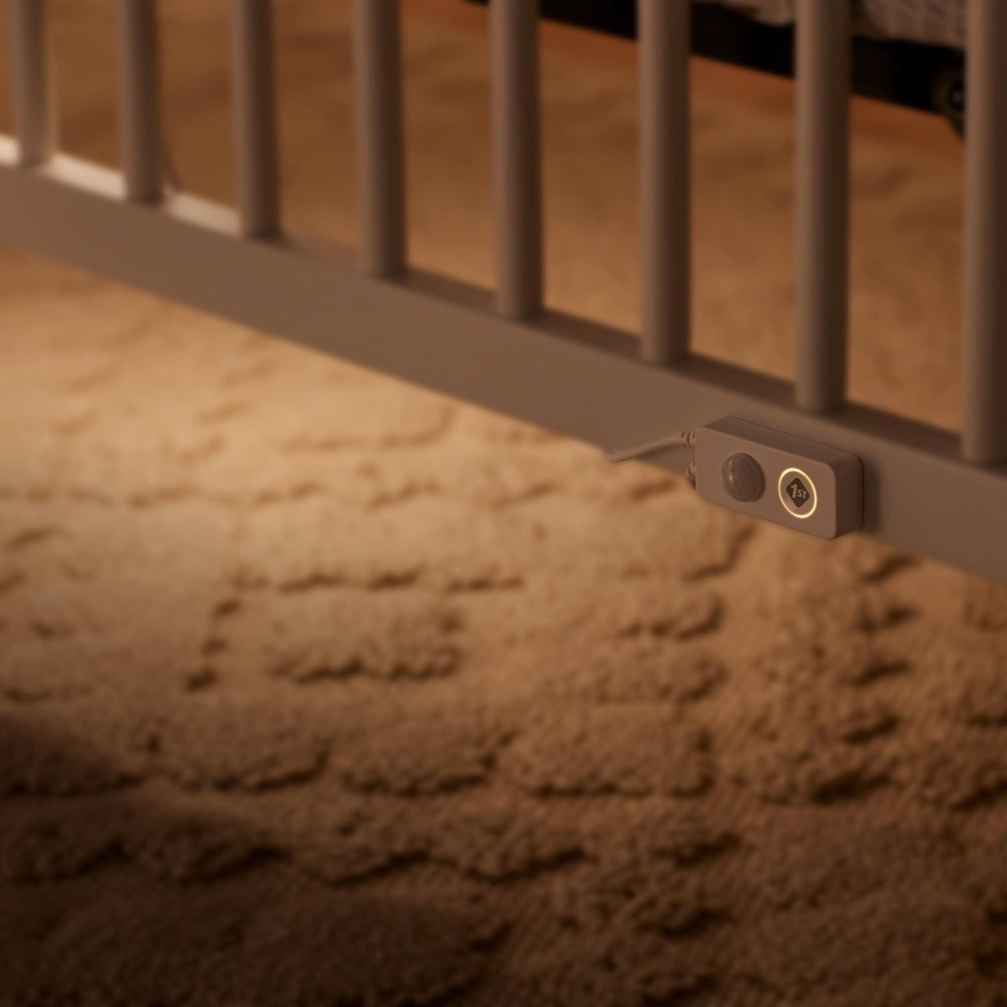 Safety 1st Under Crib Smart Light, White, Toddler