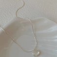 thumbnail image 1 of Collar de piedra lunar y aguamarina para mujer, diseño de nicho, colgante ovalado, cadena de hueso de serpiente de lujo a la moda, 1 of 1