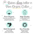 thumbnail image 4 of Little Star Organic 100% Pure Organic Cotton Wearable Blanket, Little Dreamer, 4 of 5