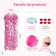 thumbnail image 2 of 4 Lámparas De Papel Redondas De 25cm, Pantalla De Decoración Malubero, Rosa, 2 of 5