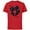Red, variant on Princess Leia Han Solo Wedding Valentine’s Love - Short Sleeve Cotton T-Shirt for Adults - Customized-Red