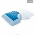 thumbnail image 1 of MALOUF Z Side Sleeper Shoulder Cutout Dough Memory Foam Pillow with Liquid Gel Layer-King, Blue, 1 of 4