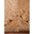 thumbnail image 4 of Rugsotic Carpets Hand Woven Jute 3'x5' Area Rug Oriental Beige J00001, 4 of 6