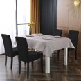 thumbnail image 6 of CJC Dining Chair Covers, Stretch Solid Color Seat Slipcovers, Universal Chairs Protector Covers, 4/6 Pack, 6 of 7