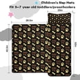 thumbnail image 5 of Happy Dog and Footprints Toddler Nap Mats for Kids Preschool,Sleeping Mat Bag or Kids,Toddler Sleeping Bag,Toddler Nap Mat or Daycare, 5 of 6