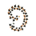thumbnail image 1 of MesaSe Artificial Maple Leaf Rattan String Light Front Door Simulation Skull Party Window 3m/10ft Halloween Pumpkin Lights, 1 of 15