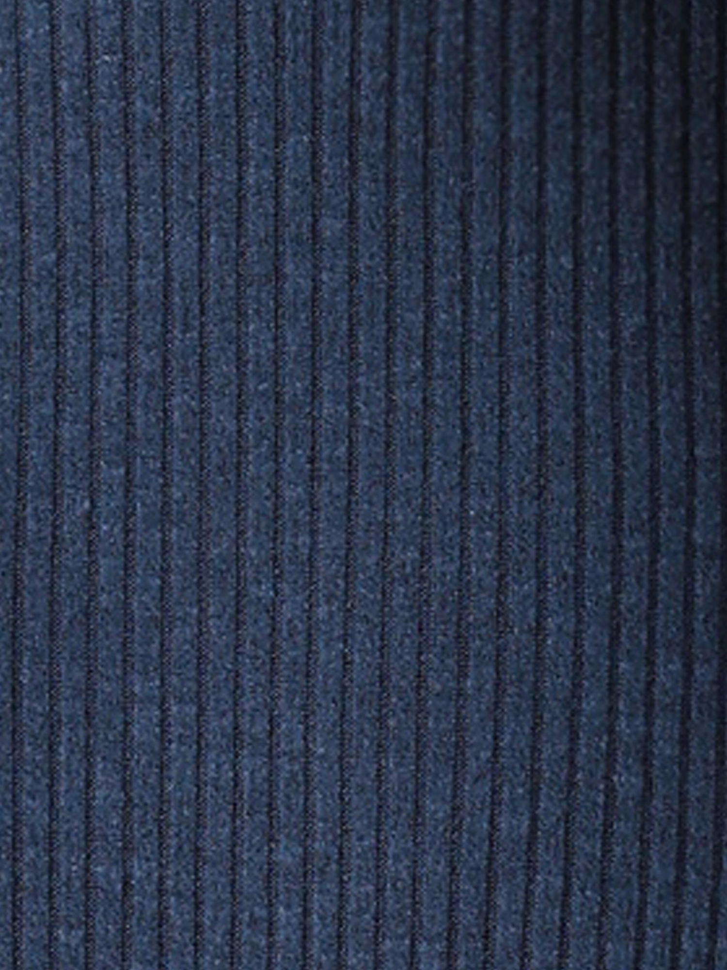 DARING DIVA Knit Ribbed Midi Deep V Wrap A-Line Dress S Navy Blue