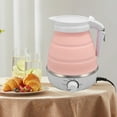 thumbnail image 4 of Classic Travel Portable Foldable Electric Kettle, 0.6L Small Collapsible Hot Water Boiler For Coffee Tea, 4 of 8