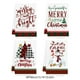 thumbnail image 3 of 4 paños de cocina navideños | Juego de paños de cocina festivos con diseño de árbol de Navidad | Paños suaves y absorbentes para lavar platos | Eliminación de manchas eficaz | Secado rápido | Paños, 3 of 6